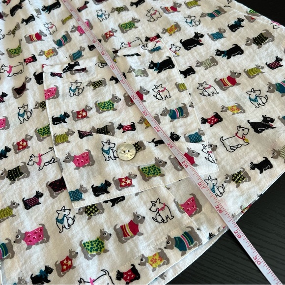 John Mark Novelty Scottie Dog Tank Top White 0X - Picture 10 of 10